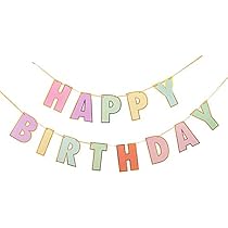 Amazon.co.jp: 誕生日 飾り 飾り付け ガーランド バースデーガーランド